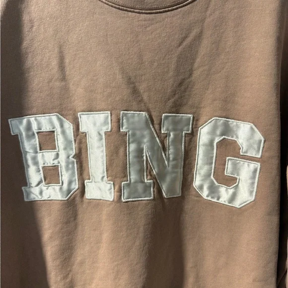 Anine Bing Tyler BING Sweatshirt Small - Picture 4 of 8